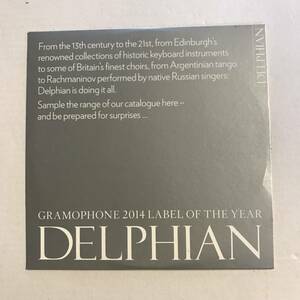 【CD】@2/ DELPHIAN GRAMOPHONE 2014 LABEL OF THE YEAR @O-23-K-