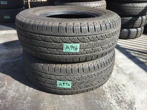 【中古タイヤ A996】2017年製 5分山 ロードストーン 265/70R16 112S RH5 　2本セット