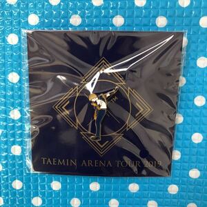 SHINee テミン★ソロコン 公式グッズ★TAEMIN ARENA TOUR 2019 XTM アリーナツアー★ピンバッジ ピンバッチ WANT★新品 未開封