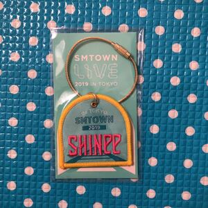 SHINee★SMTOWN LIVE 2019 IN TOKYO 公式グッズ★刺繍キーホルダー 新品 未開封 オニュ オンユ テミン ジョンヒョン KEY キー ミノ ミンホ