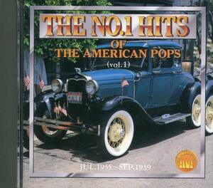 CD THE NO.1 HITS OF THE AMERICAN POPS VOL.1 16トン　ハウンドドック　ダイアナ　トワイライトタイム　四月の恋　など　全14曲収録盤