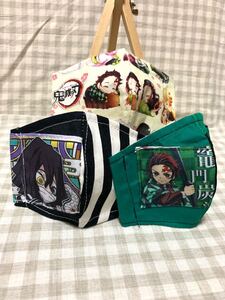 ☆キッズサイズ・立体インナー・3枚セット・ハンドメイド☆