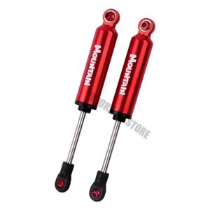 アルミダンパー レッド4本入り RC クローラー ピッチ100mm ラジコン