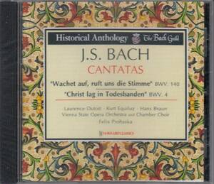 [CD/Vanguard]バッハ:カンタータ「目覚めよと呼ぶ声あり」BWV.140他/L.デュトワ(s)&K.エキルツ(t)他&F.プロハスカ&ウィーン国立歌劇場管