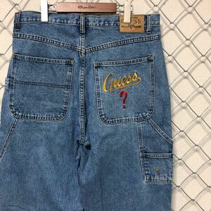 GUESS Guess 90's USA большой Silhouette Denim брюки джинсы 36
