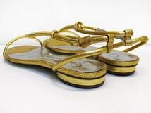 JessicaSimpson サンダル ZARLIS 金ゴールド US6M 23cm / USジェシカシンプソ 女性レディース靴_画像3