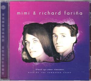 *MIMI&RICHARD FARINA/Pack Up Your Sorrows:Best Of The Vanguard Years*65 год &68 год запись. шедевр & не departure таблица искривление . сбор сделал BEST запись * снят с производства & редкость 