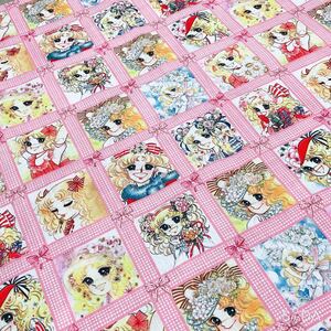 【キャンディキャンディ】ピンクパネル生地