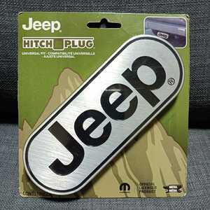 新品　Jeep hitch plug ヒッチカバー　メタル　METAL ヒッチプラグ　
