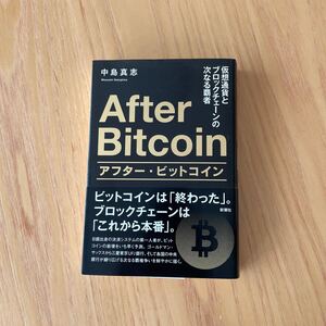【帯付美品】 アフタービットコイン 中島真志