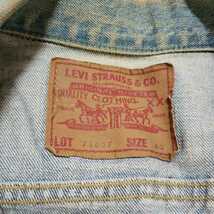 Levi's リーバイス　Gジャン デニムジャケット ジージャン ビンテージ サイズ40 日本製　ジーンズ　レア　シャツ_画像2