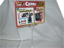 ★中古品 非売品 鬼滅の刃 LOTTE ロッテ CRUNKY クランキー XYLITOL キシリトール 販促 POP クリップPOPスタンド 販売促進 竈門炭治郎★_画像2