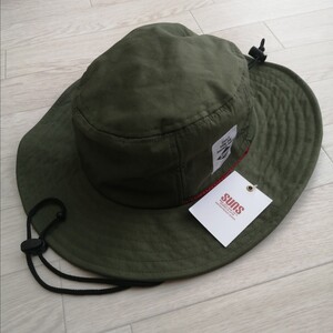 新品 カーキサファリハット 帽子 夏フェス アウトドア 釣り 登山キャンプ