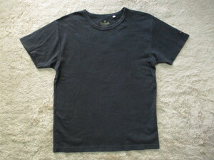 メンズ　Airwalk　綿100%　半袖Tシャツ　無地　シンプル　黒　L