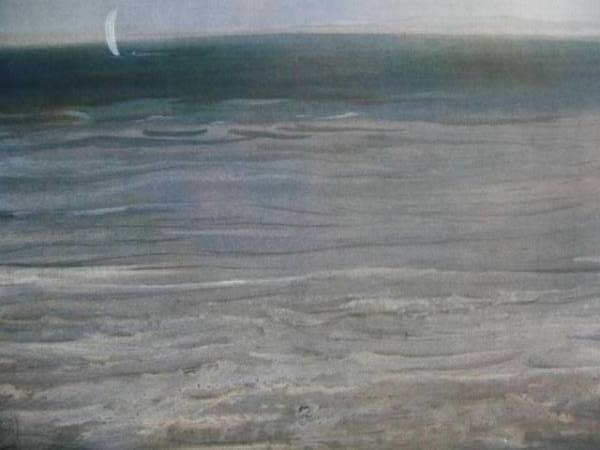 Kataké Murakami, La mer rafraîchissante, Livre d'art rare, Nouvellement encadré, livraison gratuite, ami5, Peinture, Peinture à l'huile, Nature, Peinture de paysage