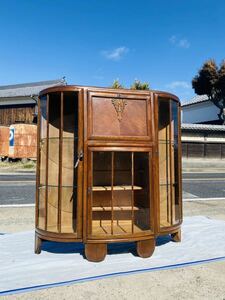  rare /19 century / France antique / desert shelves / glass cabinet / sideboard / display shelf / showcase / Classic / Vintage / store furniture 