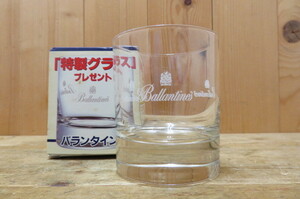 即決・バランタイン 特製グラス・Ballantine’s・検 ロックグラス ブレンデッドウイスキーグラス