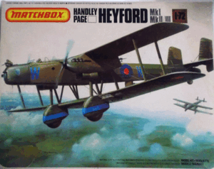 マッチボックス/1/72/イギリス空軍ハンドレページ・ヘイフォードMk.I/II/III爆撃機/未組立品