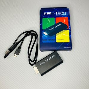PS2 to HDMI コンバーター 変換 アダプタ プレステ2 TV RCA