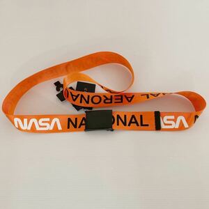 National Aeronautics and Space Administration NASAnasa длинный ремень не использовался 4×147.5cm нейлон ремень пальто. сверху OKga коричневый ремень 