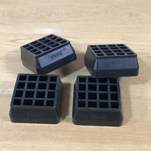 PWY スピーカー台 ゴム ラバー台座 4個 ゴムマット 防振ゴム 防振マット