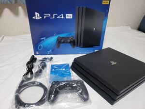 美品 動作OK PS4 Pro PlayStation 4 Pro 1TB CUH-7000B B01