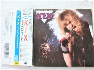 国内盤帯付 / Kix / Midnite Dynamite / Bill Dooley, Keith Lentin, Beau Hill / Forever Young Series / Atlantic 18P2-2928 / 1989