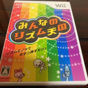 【Wii】 みんなのリズム天国 美品