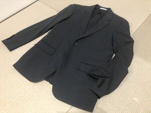 ユニクロ JW ANDERSON JW アンダーソン テーラード ジャケット 紺 サイズL スリムフィット 未使用 春秋