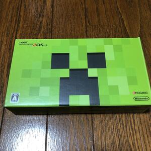 new ニンテンドー2DS LL マインクラフトクリーパー エディション 保証書付 新品未開封