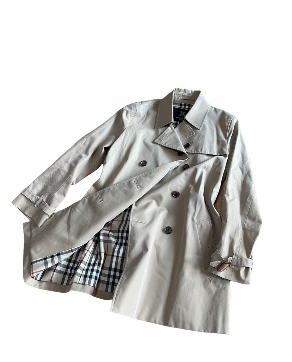 BURBERRY BRIT】未使用*グレーチェックコート-