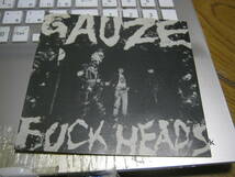 GAUZE ガーゼ / FUCK HEADS CD ステッカー付 ADK TYPHUS STALIN あぶらだこ SODOM 奇形児 _画像4