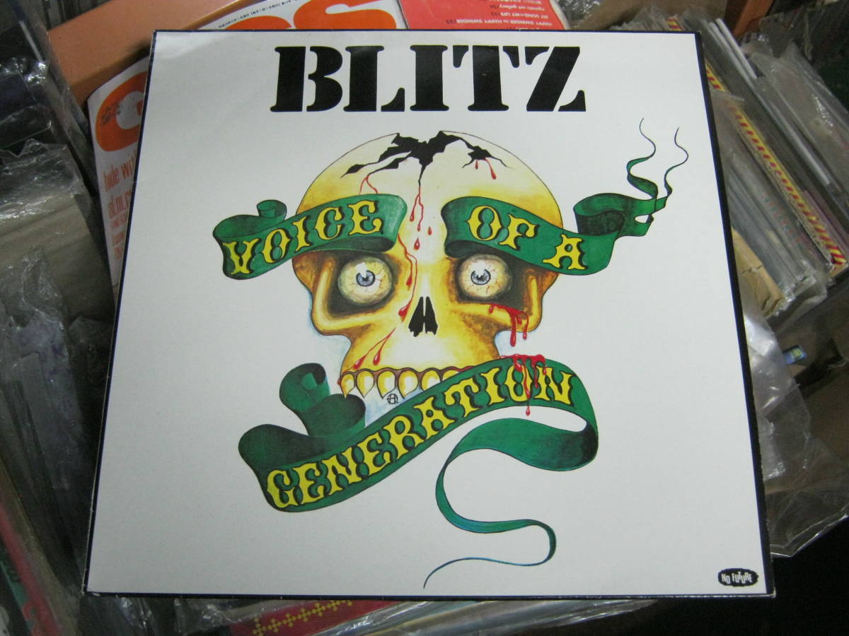 BLITZ Blitz / VOICE OF A GENERATION U.K.LP NO FUTURE EXPLOITED ANGELIC UPSTARTS BUSINESS 4 SKINS LAST RESORT ADICTS