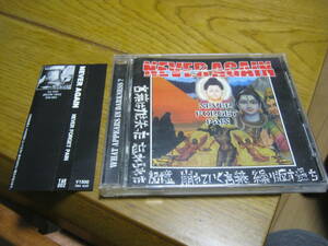 NEVER AGAIN ネヴァーアゲイン / NEVER FORGET PAIN 帯付CDS Agent Youth Power Bomb Understand Aggression Disclose Insane Youth A.D. 