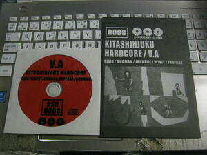 V.A. / KITASHINJUKU HARDCORE 北新宿ハードコア CD+ブックレット HIMO DUDMAN JOHNDOE WWIT FAAFAAZ 