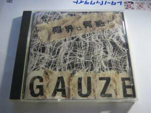 GAUZE ガーゼ / 限界は何処だ CD ステッカー付 ADK TYPHUS