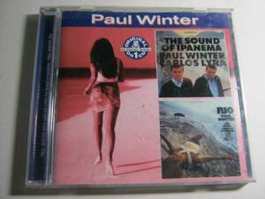 PAUL WINTER with CARLOS LYRA/SOUND OF IPANEMA+RIO 2in1 CD