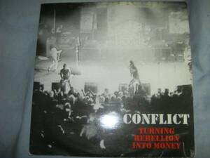 CONFLICT / TURNING......UK 2LP CRASS