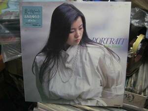 とみたゆう子 / ポルトレ 帯代りステッカー付LP+7゛ 水谷公生