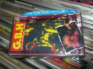 GBH / 襲撃 BETA 国内ビデオ DISCHARGE DISORDER CHAOS UK CONFLICT EXPLOITED VICE SQUAD CHAOTIC DISCHORD CRASS 