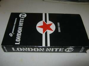 LONDON NITE TV VHS SHERVETS Oi SKULL MATES WRENCH 大貫憲章