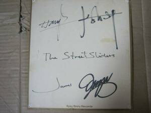 STREET SLIDERS Street ползун z/ автограф карточка для автографов, стихов, пожеланий HURRY орхидея круг 