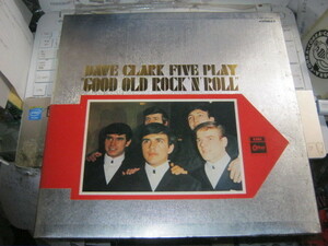 DAVE CLARK FIVE デイヴクラークファイヴ / GOOD OLD ROCK’N’ROLL ロックンロールミュージック 赤盤LP 白銀シリーズ ビートルズ