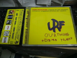 LRF / OUR THING + DEMO TRACKS 帯付CD SIDE BURNS CRIKEY CREW HAWKS BAD VULTURES HUMPTY DUMPTY BLADE GRIFFIN RAISE A FLAG 雷矢