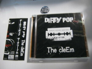 THE CLEEM / DIRTY POP 帯付CD 缶バッチ付 SWANKYS