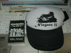 NIAGARA 33 / ~DEMO PARADE TOO LOUD TO PLAY~ limitation demo tape + Logo go in cap JAPANESE HARDCORE PUNK