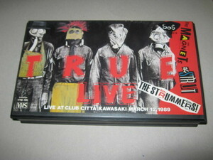 V.A./ SOS VIDEO Ⅳ TRUE-LIVE Live at CLUB CHITTA Kawasaki 3.12.1989 VHS MAGNETS Magne tsuSTRUT strut STRUMMERS -stroke llama -z