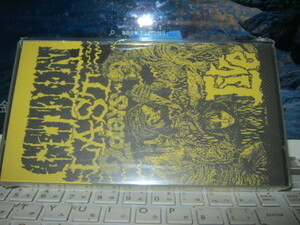 V.A / GUDON LAST 2 DAYS LIVE VHS..WARHEAD JUNK BASTARD KGGM KATHABTA ACID DEATH SIDE LIP CREAM RAPES