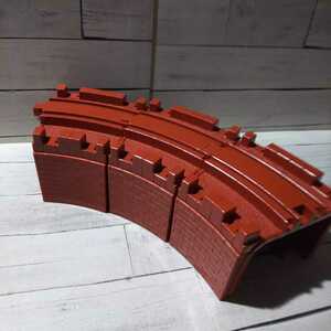  Plarail [ brick style bending line ] height . tunnel 