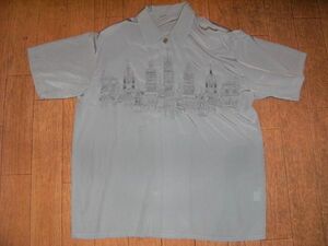 昭和レトロ,日本製★半袖シャツ ブラウス ヨーロッパ ボヘミアン